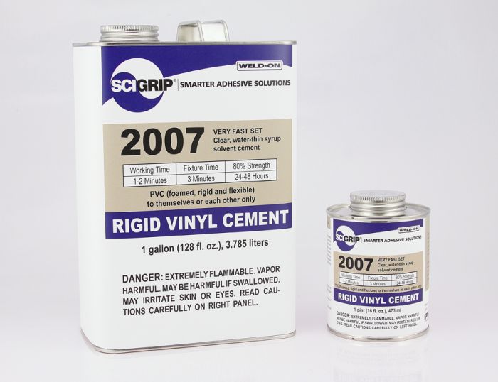 Acrylic Cement vs. Vinyl Cement Chemical Concepts