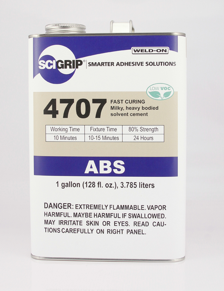 Weld-On 4707 ABS Solvent Adhesive