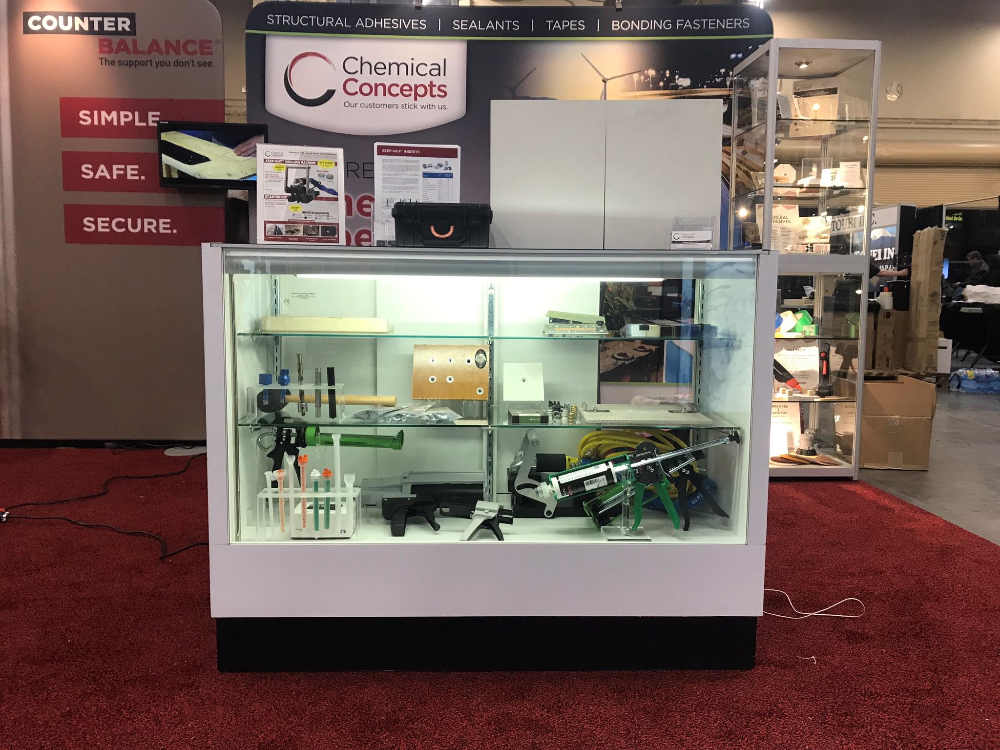 Chemical Concepts booth at TISE 2019