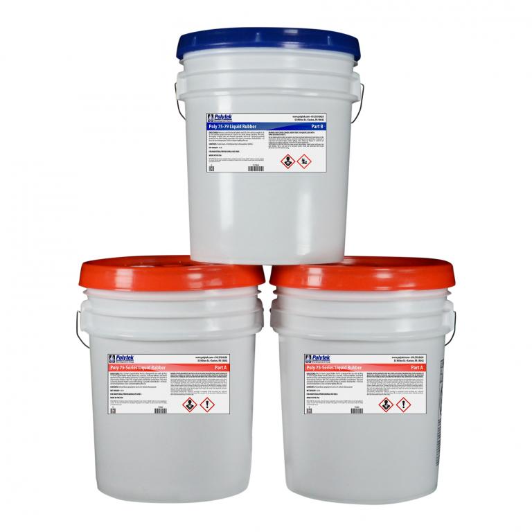 Polytek 75-79 Polyurethane Liquid Mold Rubber