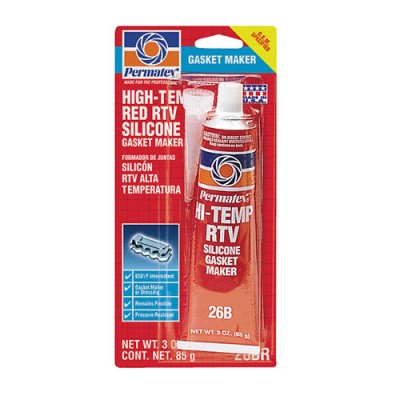 Permatex High-Temp Red RTV Silicone Gasket Maker - 75152 – Shroomability
