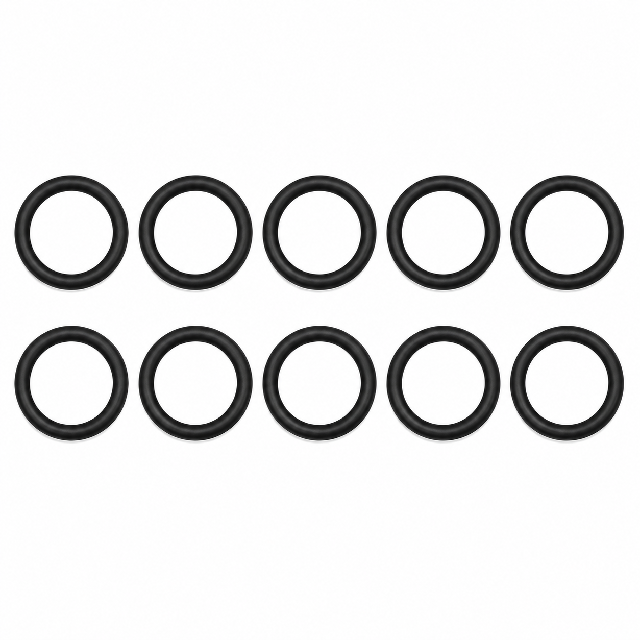 Techcon Viton O-Ring, 2-1/8 In ID x 1/8 In Cross Section, Qty 10
