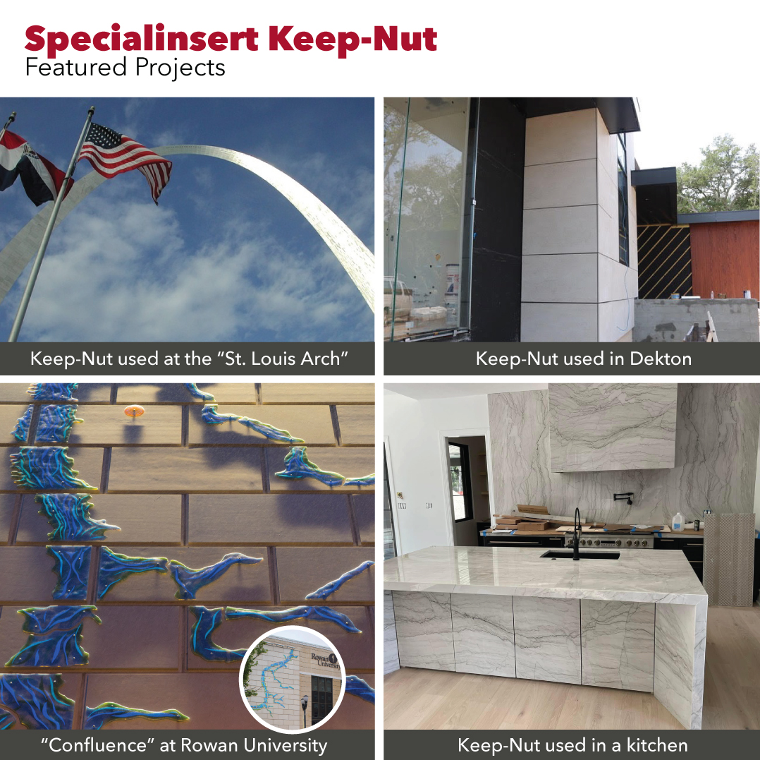 KEEP-NUT™ By Special Insert – M5 Thread - Chemical Concepts