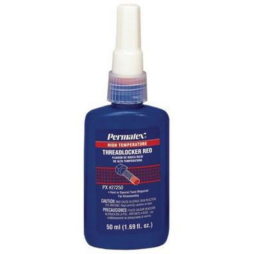 PERMATEX High Temperature Threadlocker Red 50 ml bottle Chemical