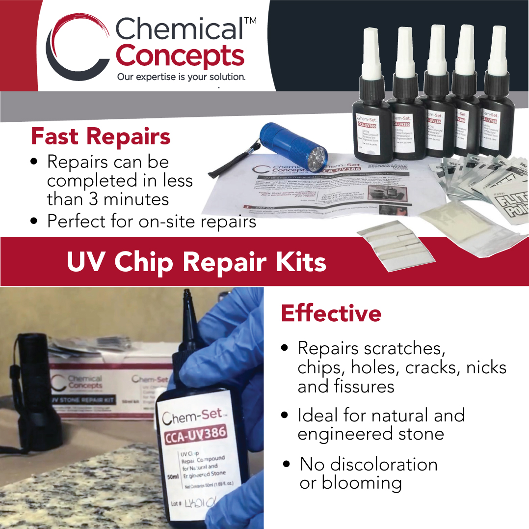 ChemSet™ "No Bloom" UV Stone Repair Kit 10ml Consumer Kit