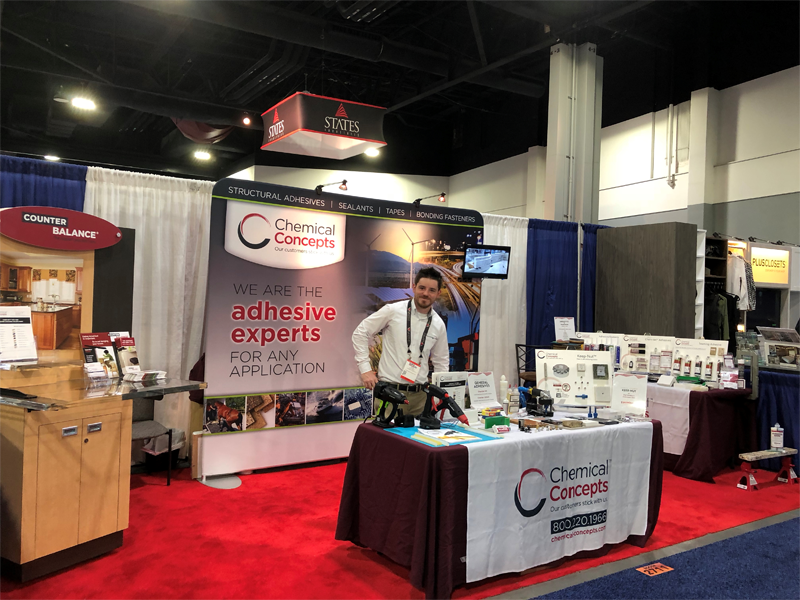 john at cc booth #2711 at iwf