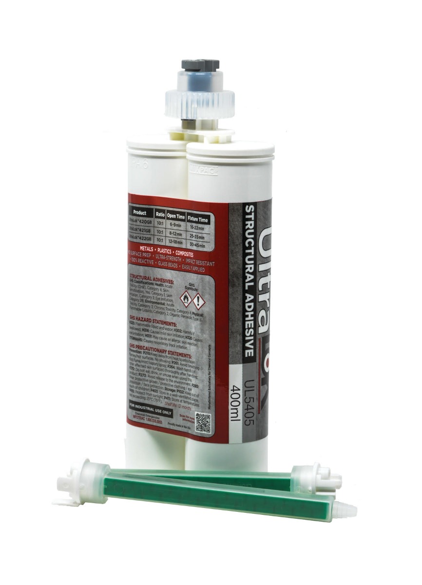 UltraLok® UL 5405BLK 400 ml Cartridge (1:1) Black Structural Epoxy Adhesive