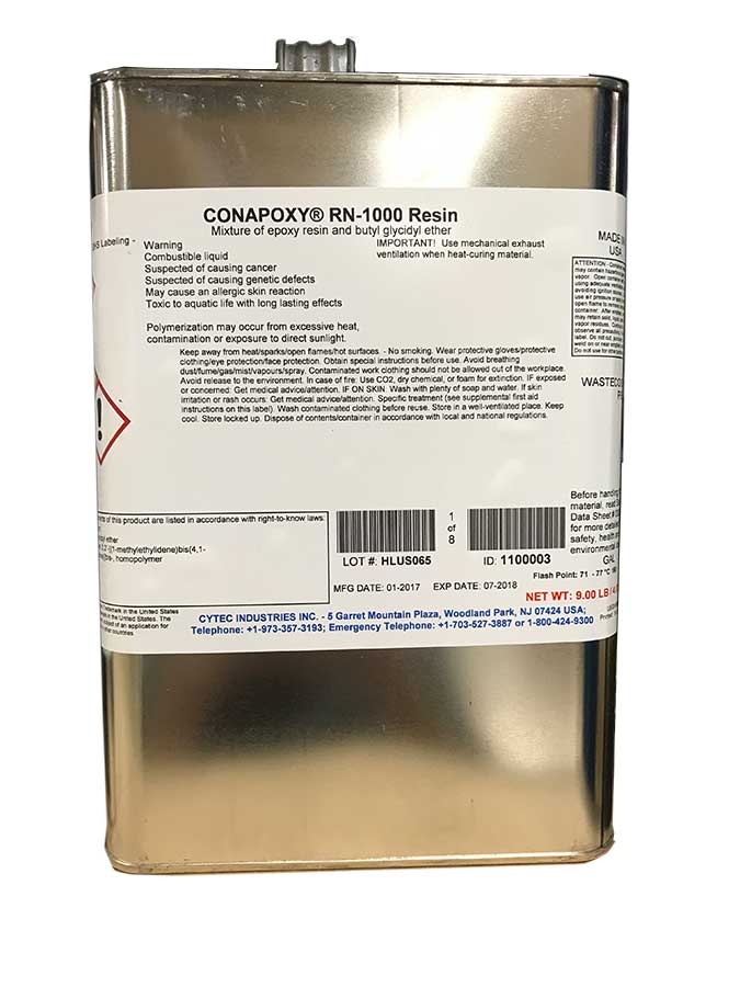 Conapoxy RN-1000 Diluted Epoxy Potting Resin (1 Gallon)