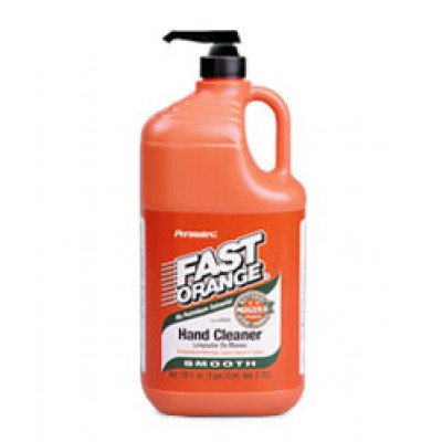 PERMATEX FAST ORANGE Hand Cleaner (Smooth Lotion) - 1 gal. plastic bottle  with pump