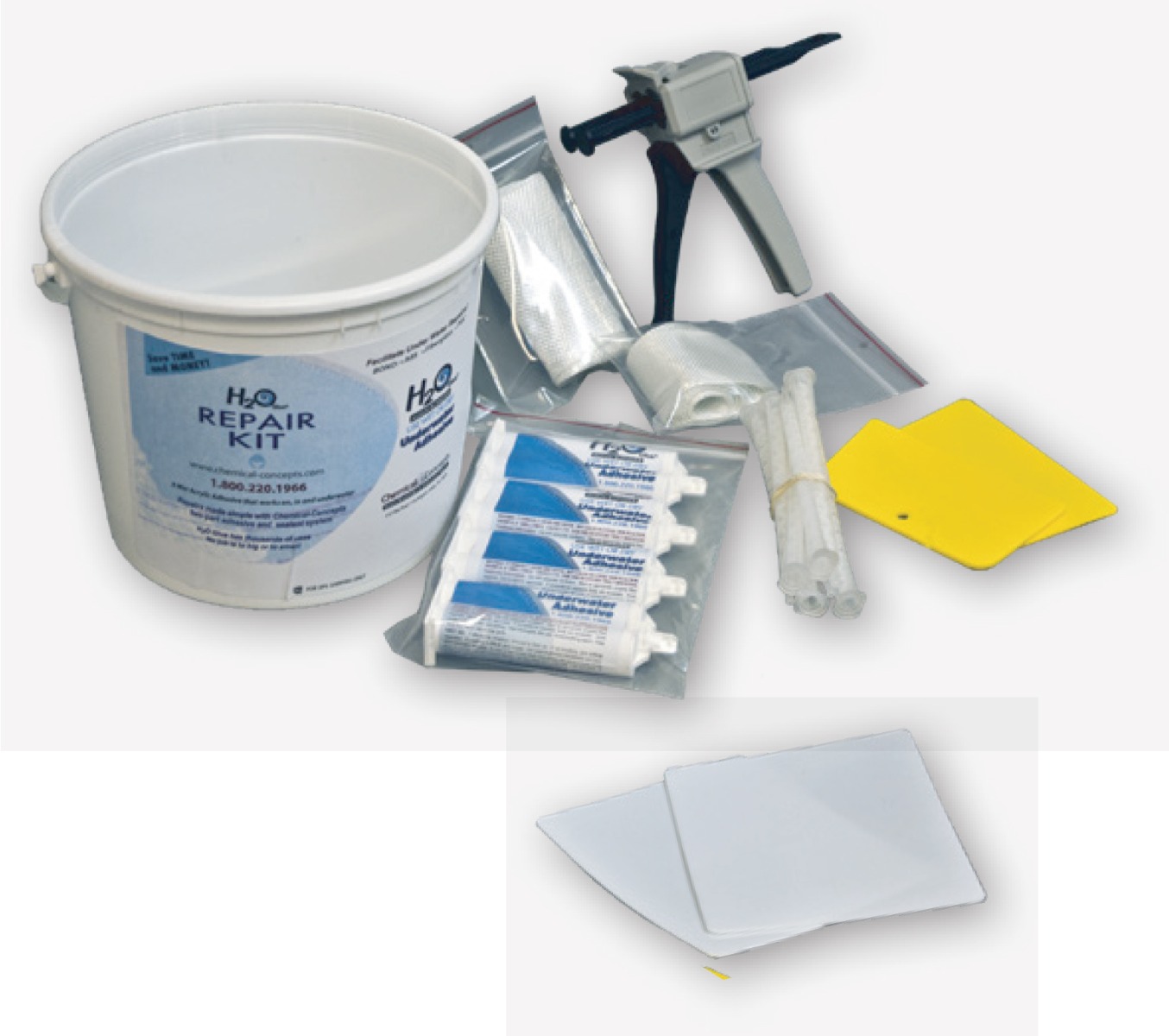 Binding Resin Structural Fiberglass Repair Kit Acrylic Plastic ABS & More -  Multi-Tech Products