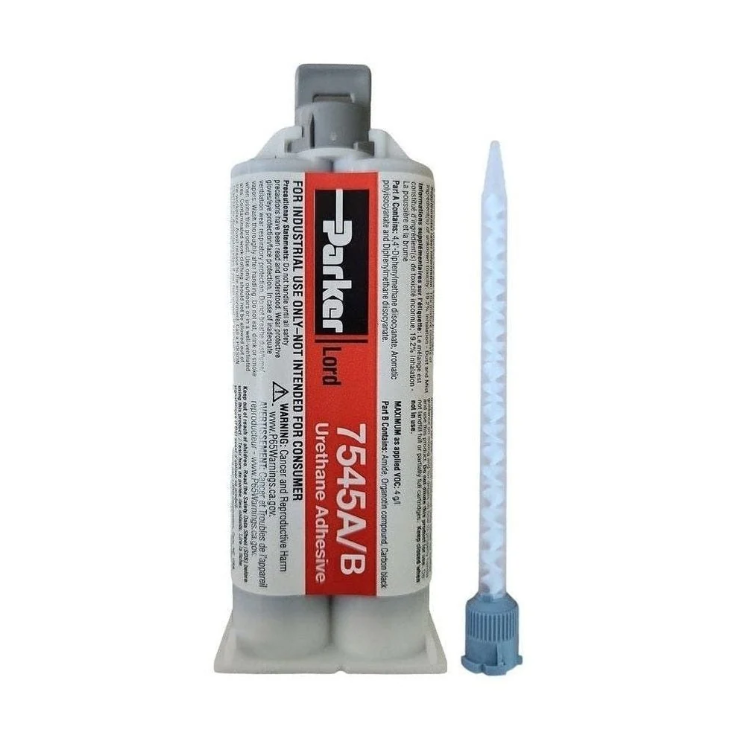LORD 7545-A/B off-white urethane adhesive 50ml side by side cartridge
