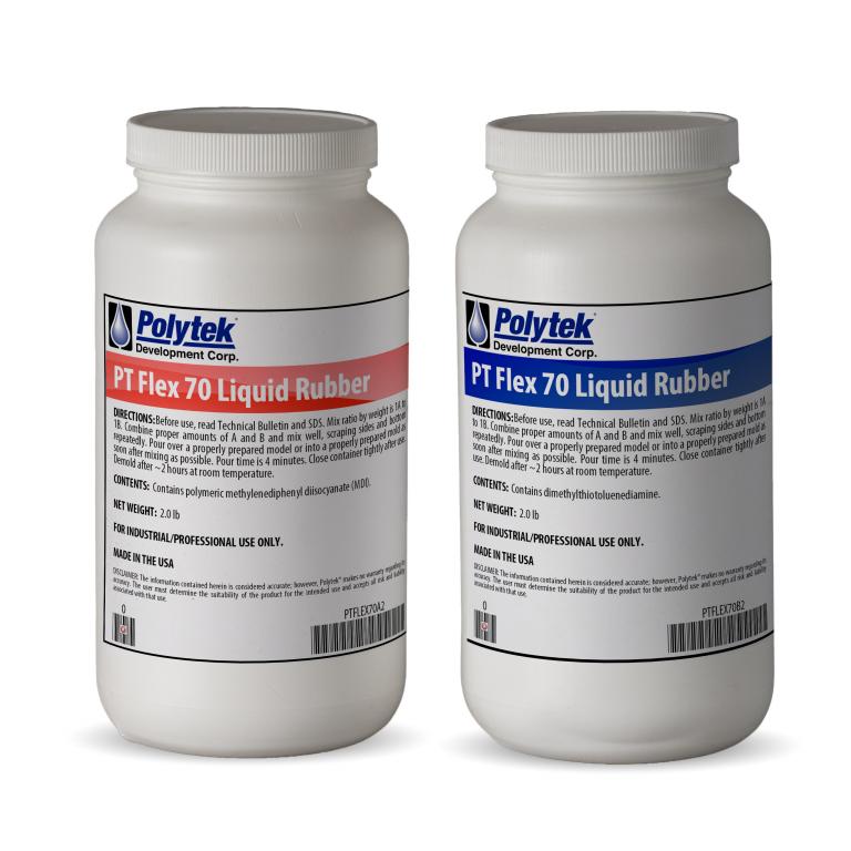 Polytek PT Flex 70 Polyurethane Casting Rubbers