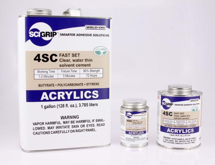 Spotlighting Acrylic Substrates from SCIGRIP Chemical Concepts