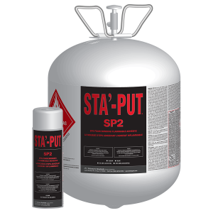 SP2 EPS Foam Bonding Adhesive, 26 lb Canister, Blue