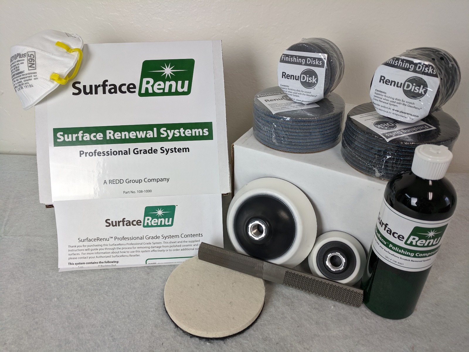 Surfacerenu - glass and porcelain scratch repair