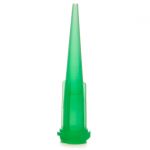TAPER TIP, RIGID, 18G, OPAQUE GREEN, QTY=1000