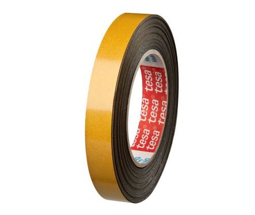 Tesa® 62934 Double Sided PE Foam Tape Black 3/8 in (9mm)