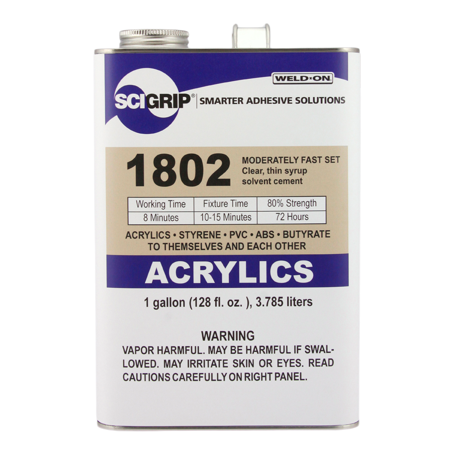 Weld-On 1802 Acrylic Plastic Cement | Chemical Concepts