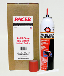 Pacer RTV Silicone LV Grade Red Hi Temp - Chemical Concepts Inc