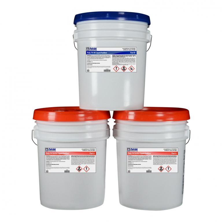 Polytek 74-44 Polyurethane Liquid Mold  Rubber