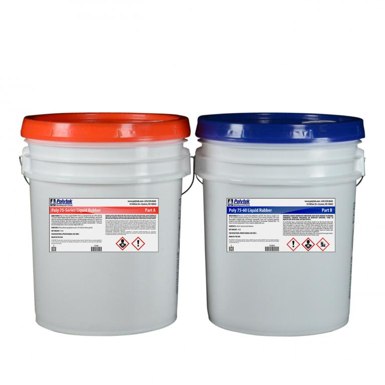 Polytek 75-60 Polyurethane Liquid Mold Rubber