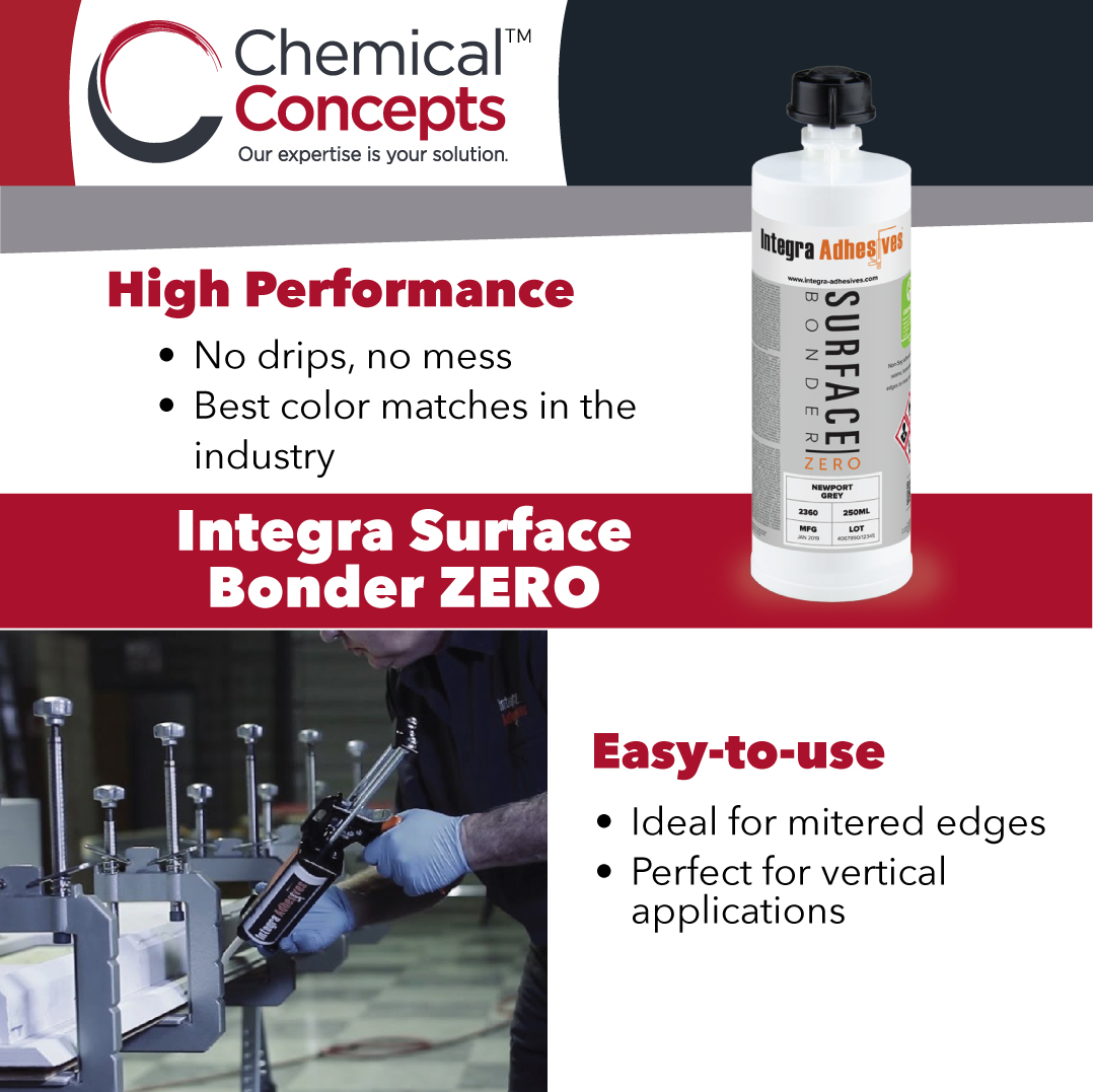_Discontinued Integra Surface Bonder ZERO Seaming Adhesive - 250ml Cartridge