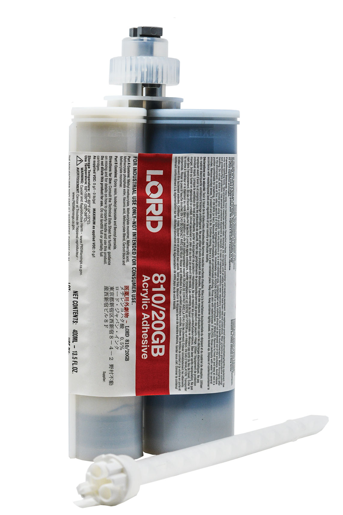 Lord 810/20 Low ReadThrough (LRT) Acrylic Adhesive Chemical Concepts
