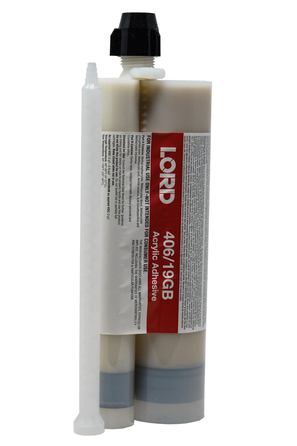 LORD 406/19GB (41) Acrylic Adhesive w/ Glass Beads Chemical Concepts