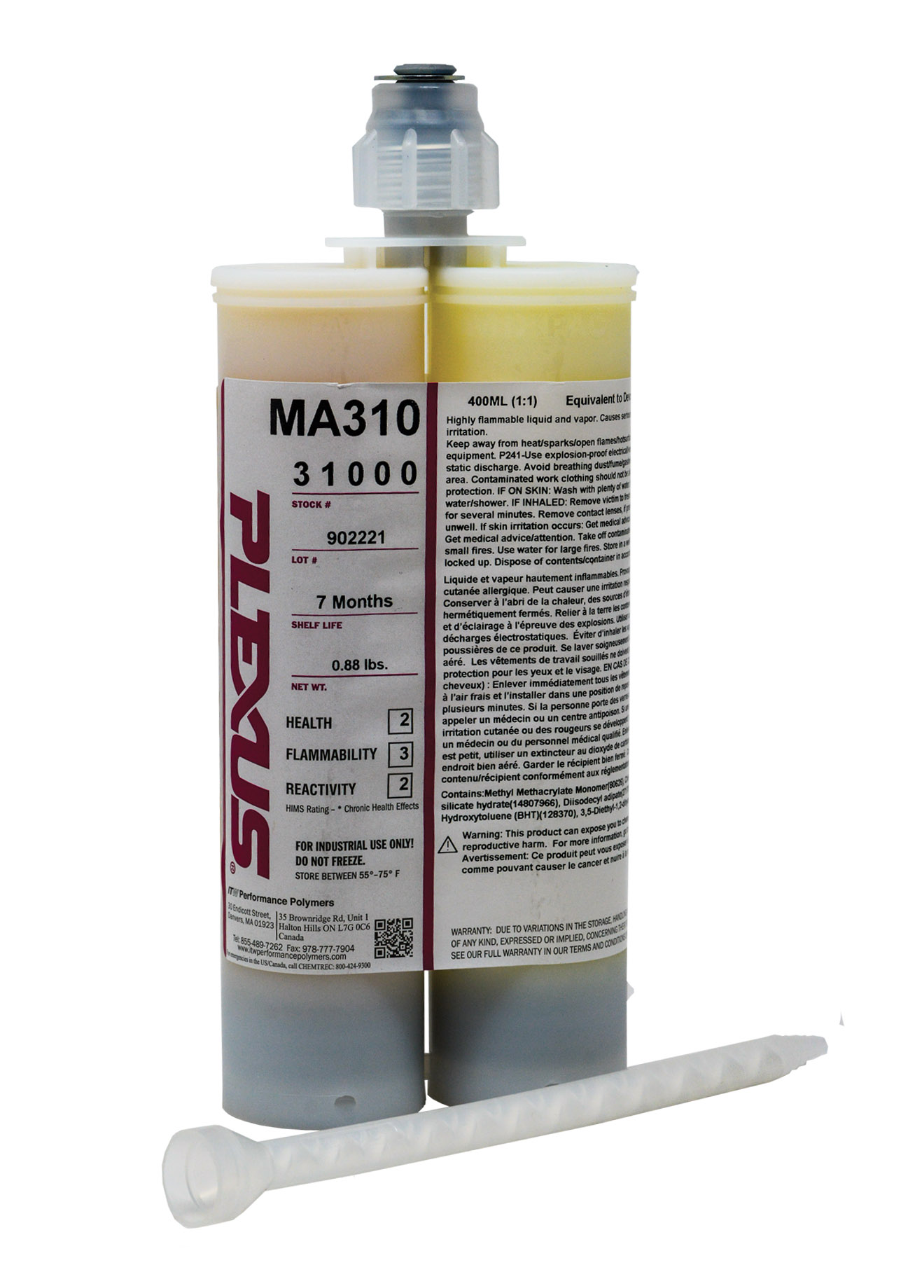 Plexus MA310 Adhesive Chemical Concepts