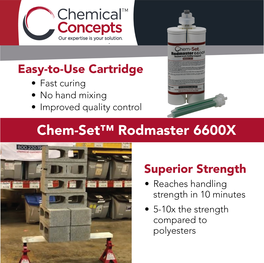 Chem-Set™ Rodmaster 6600T (10:1) - 500ml Cartridge