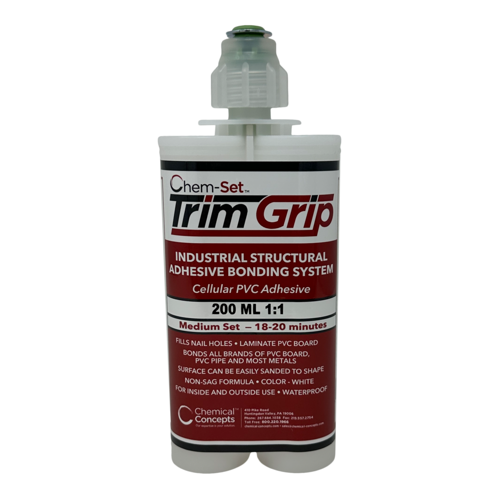 ChemSet TrimGrip PVC Trim Adhesive Chemical Concepts