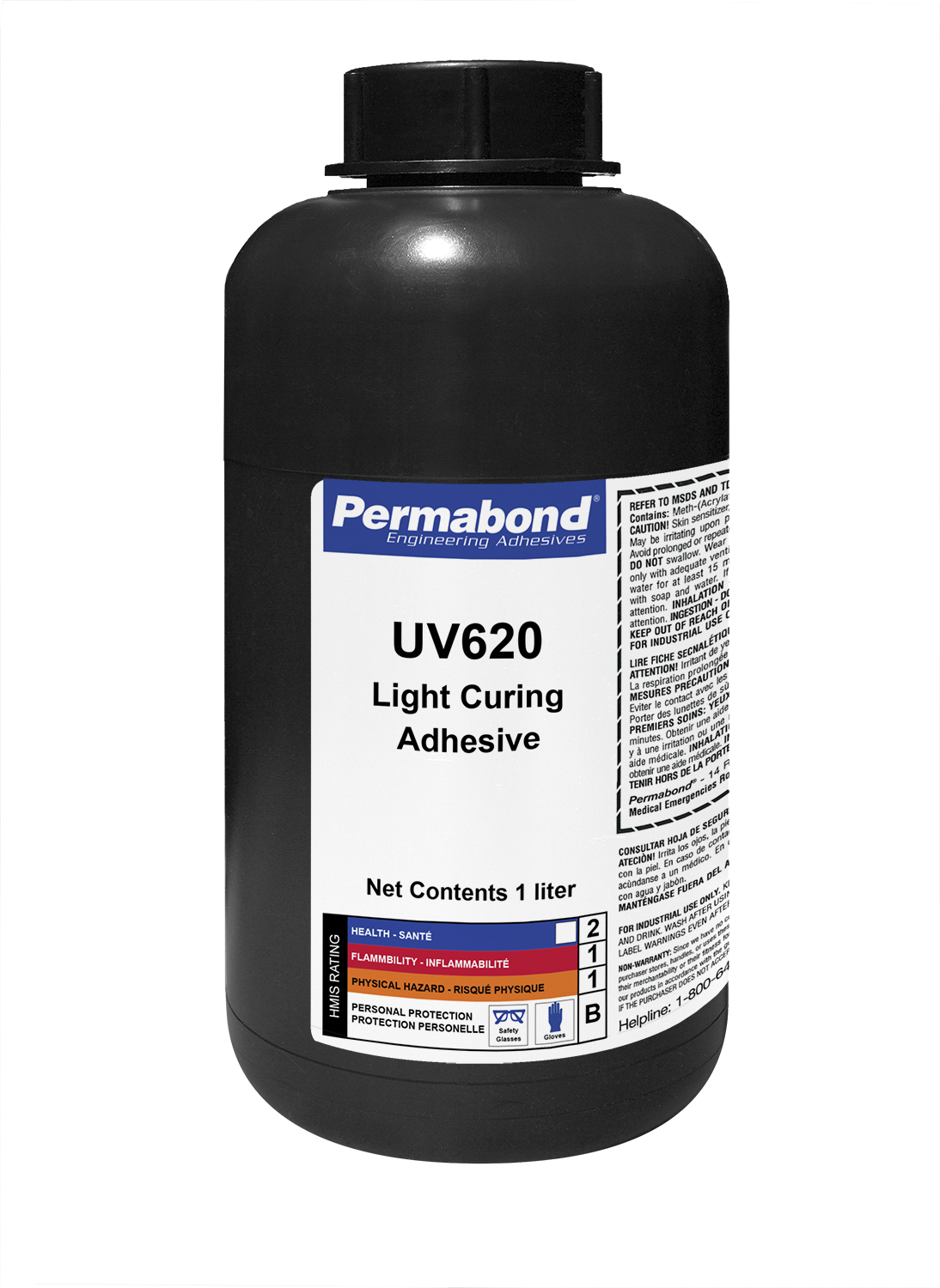 Permabond UV620 UV-Curable Adhesive - Chemical Concepts Inc