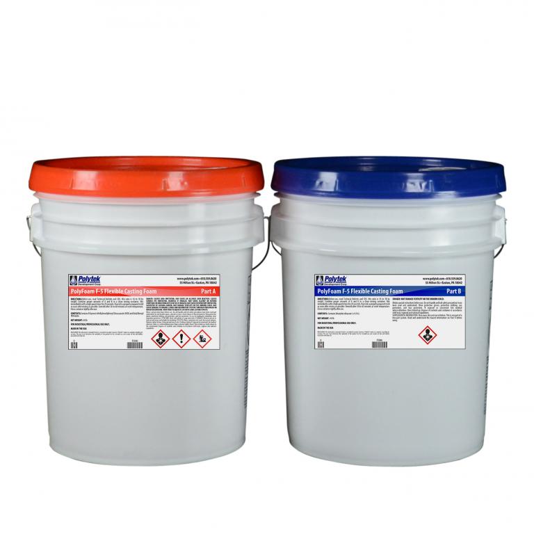 Polytek PolyFoam F-5 Polyurethane Casting Foam