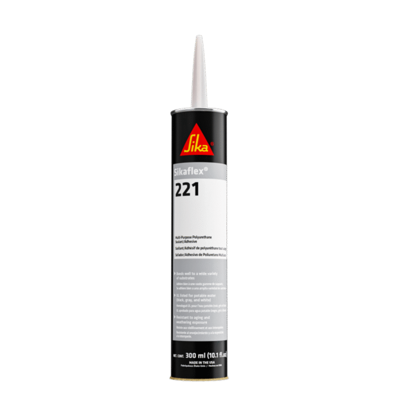 Sikaflex 221 polyurethane adhesive sealant 300ml cartridge