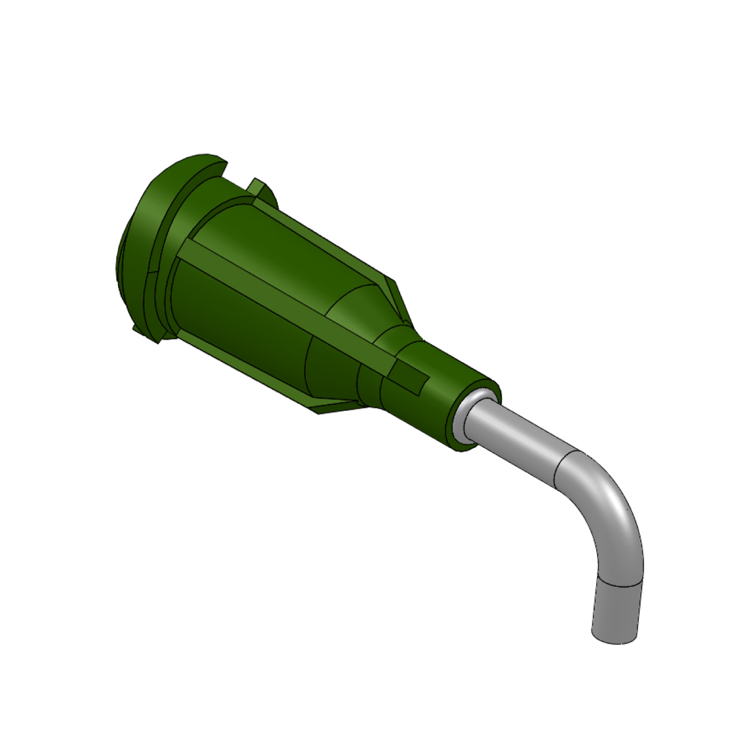 Techcon TE 14 Gauge Bent Dispensing Needle, 1/2 In 90 Degree, Pack of 50