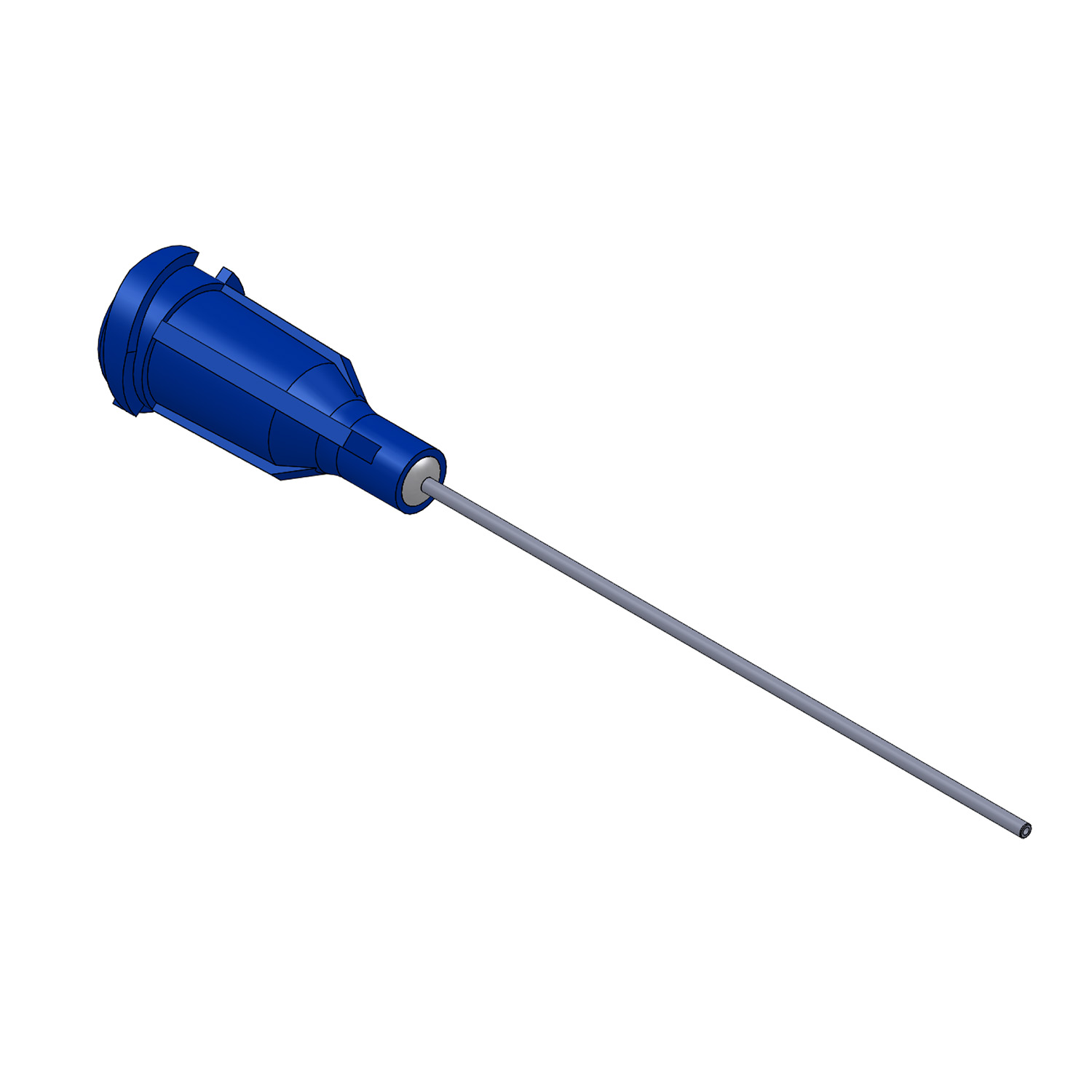 Techcon TE Series Dispensing Needle, 22 Gauge x 1-1/2 in Blue (50)