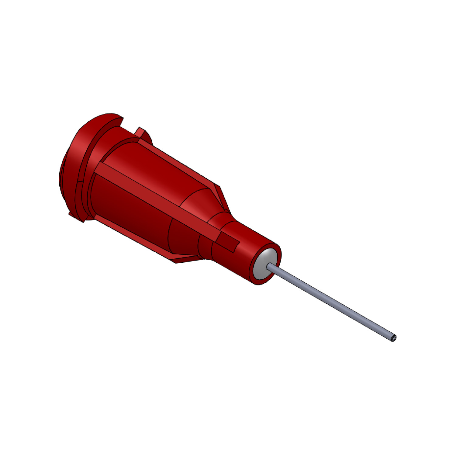 TE NEEDLE 25 GAUGE X 1/2″ RED (QTY=1000) Chemical Concepts