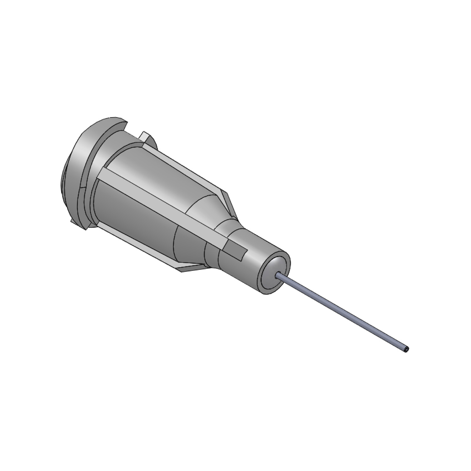 TE NEEDLE 27 GAUGE X 1/2" CLEAR (QTY=50)