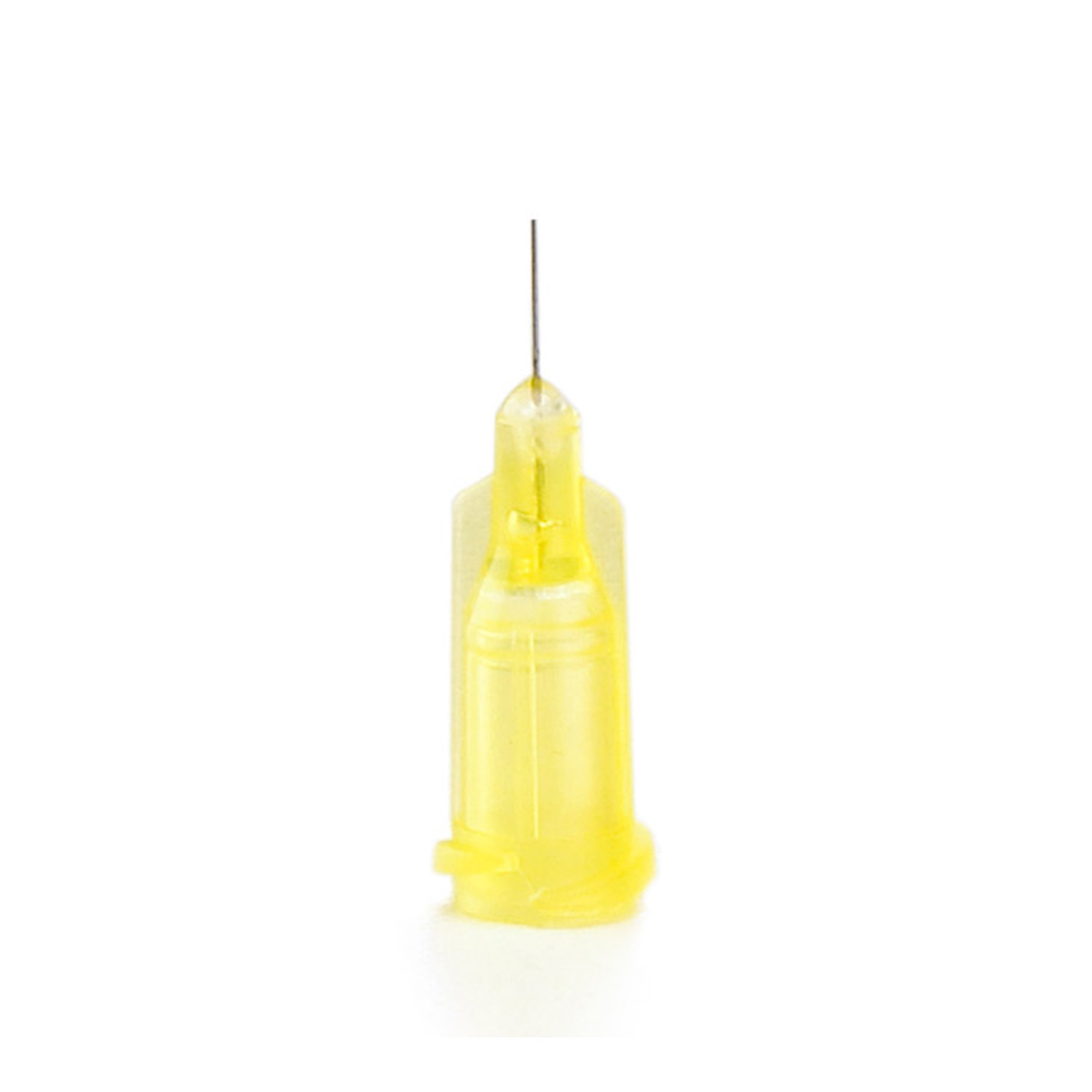 Techcon TE 32 Gauge Dispensing Needle, 1/4 In Yellow, Pack of 50