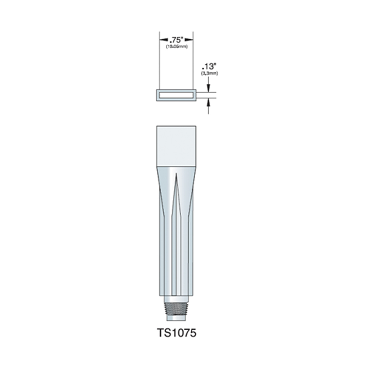 NOZZLE 3/4" SPREADER (QTY=1000)