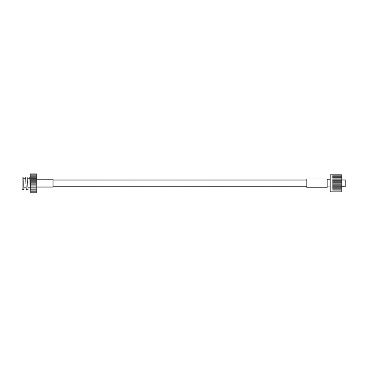 FLUID LINE ASSY, 0.100"ID X 24", M/F, (QTY=10)