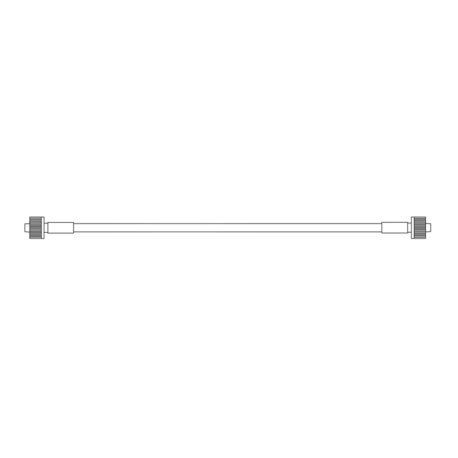 FLUID LINE ASSY,0.100"ID X 24", M/M (QTY=10)