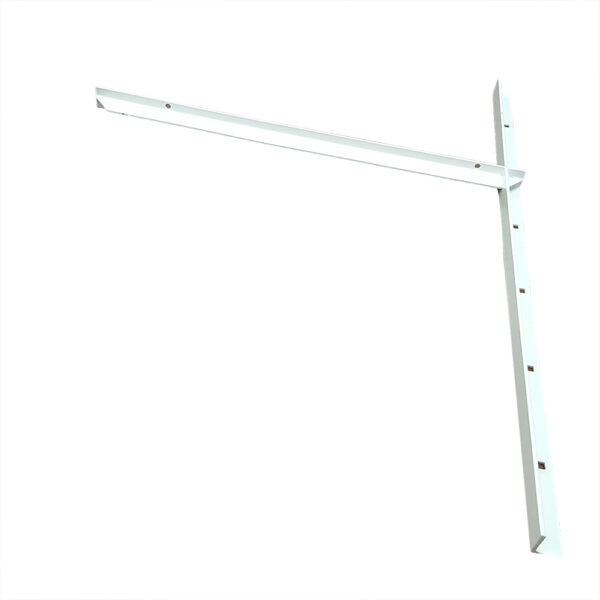 CounterBalance Extended Concealed Bracket-White-2"-18 in