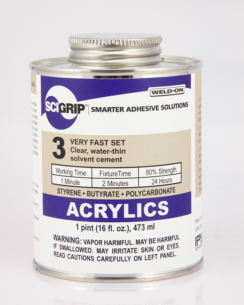 Weld-On® 3 – Legacy MC-Based Acrylic Cement