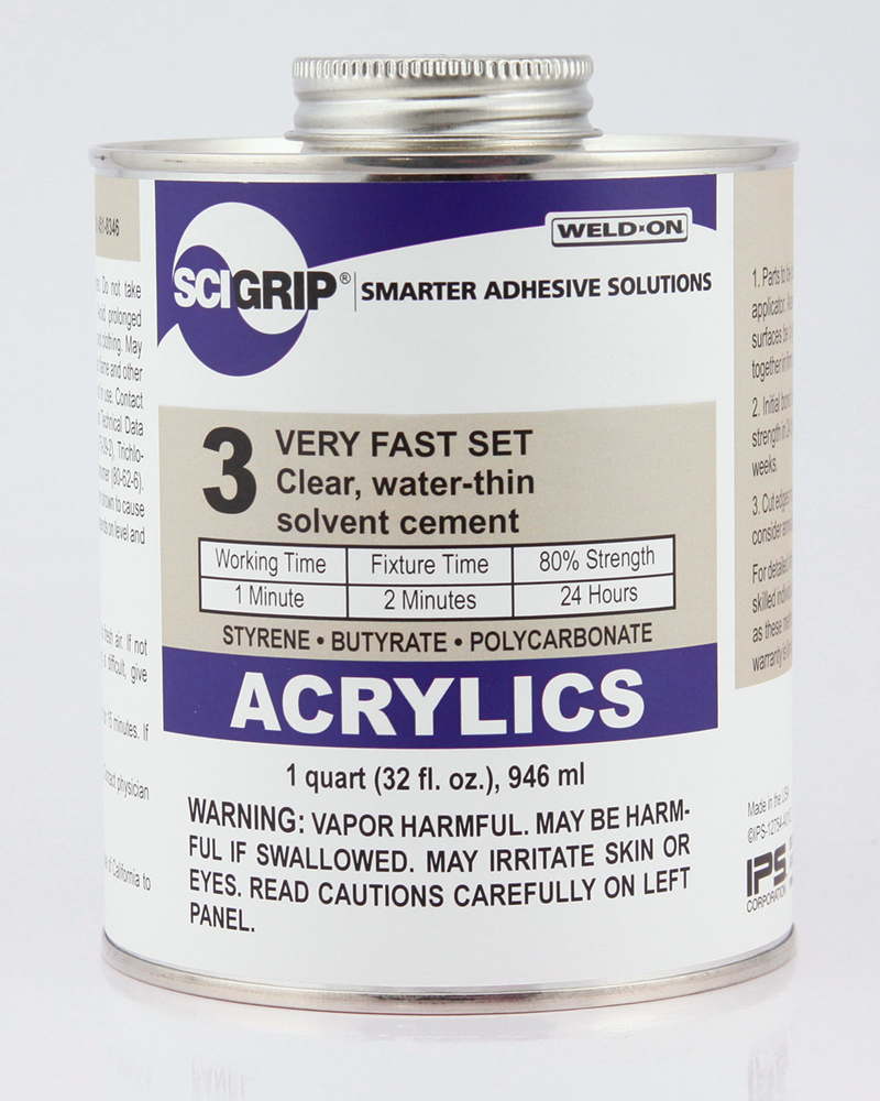 Weld-On® 3 – Legacy MC-Based Acrylic Cement