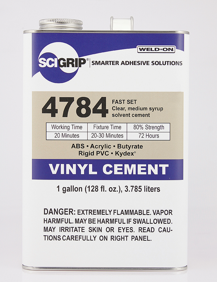 Weld-On 4784 Flexible Vinyl Cement