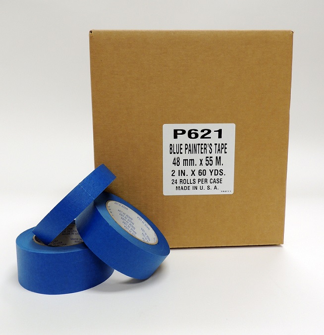 Chem-Set™ P621 Blue Painters Tape, 60 Yard Rolls - Chemical Concepts