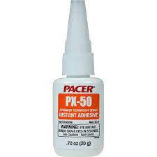 Pacer PX-50 Plastic Performance Cyanoacrylate Adhesive (30-80 cP)