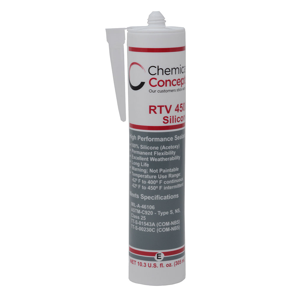 Chem-Set RTV4500 100% Silicone – Standard Colors - Chemical Concepts