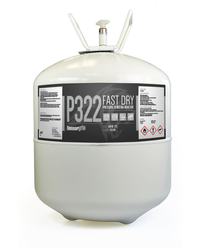 Quin Global P322 Fast Dry Pressure Sensitive Adhesive